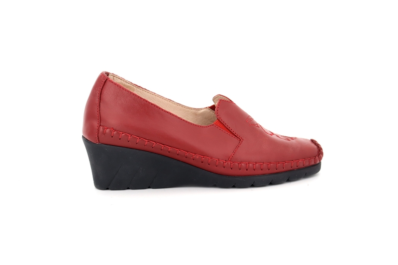 Luxat mocassins ongobi rouge