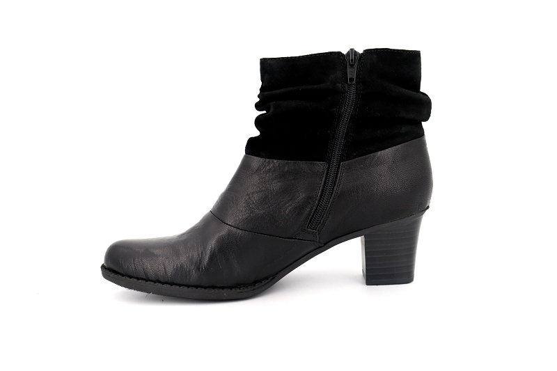 Rieker boots et bottines sinnamary noir8625201_3