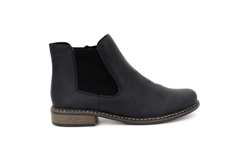 Rieker boots et bottines kick noir