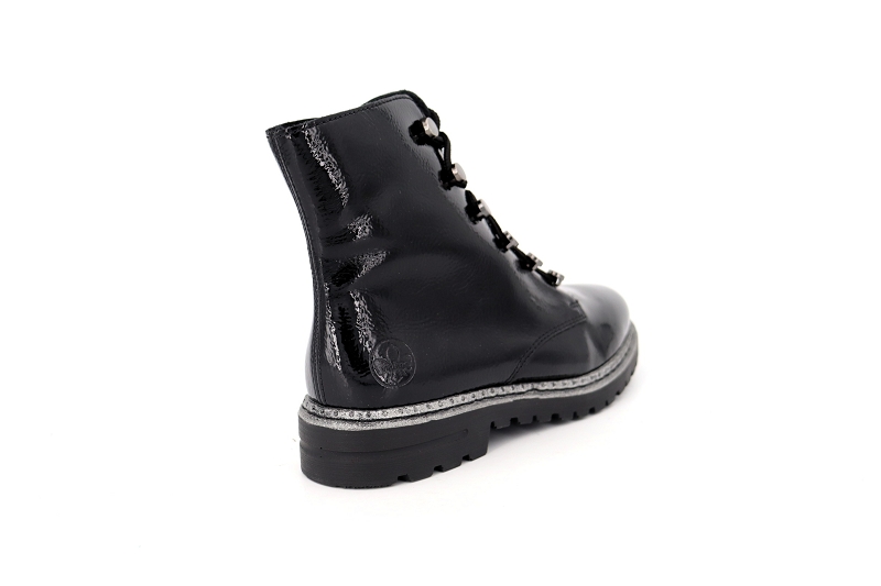 Rieker boots et bottines marteens noir8625501_4