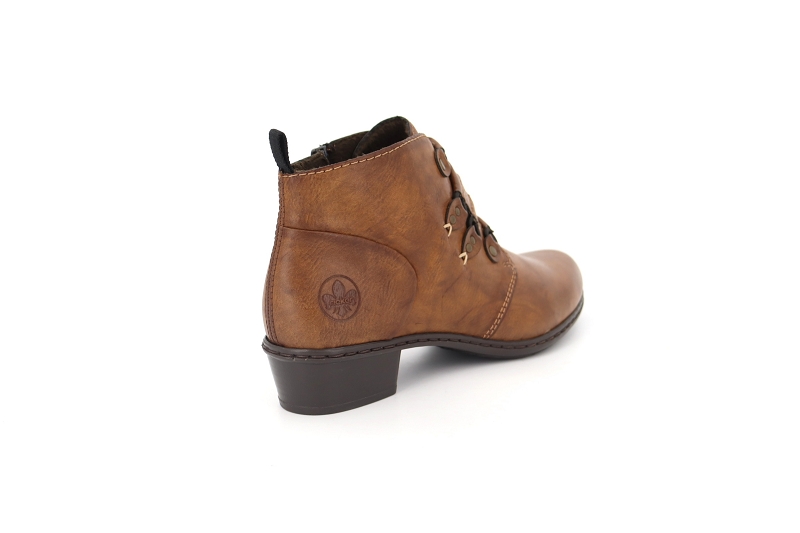 Rieker boots et bottines lexis marron8626501_4