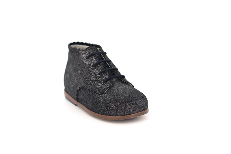 Little mary chaussures a lacets vivaldi noir8628701_2