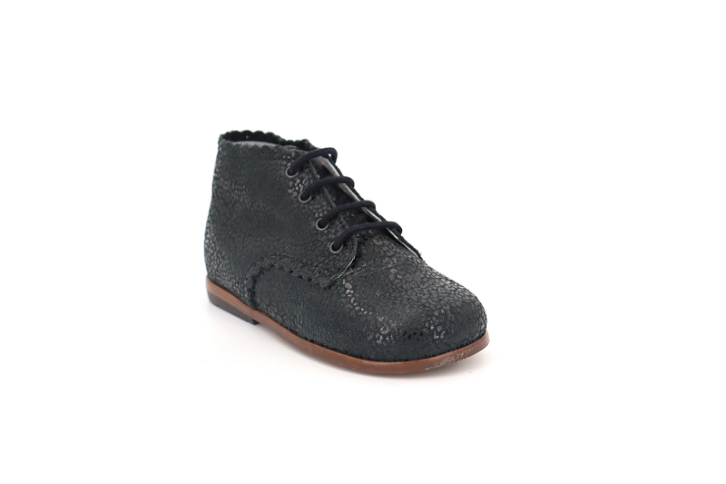 Little mary chaussures a lacets vivaldi noir8628801_2