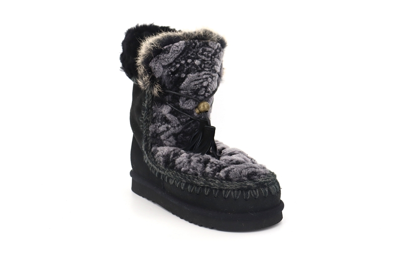 Mou boots et bottines eskimo dream noir8629301_2