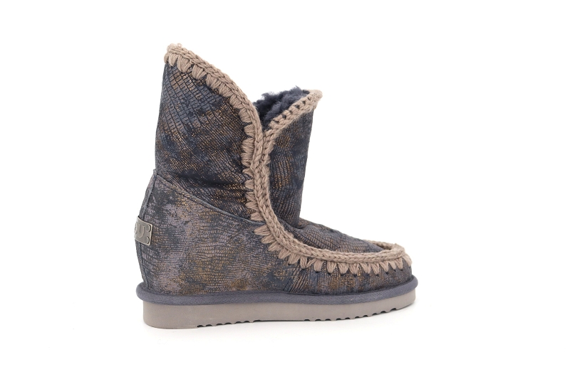 Mou boots et bottines eskimo bleu