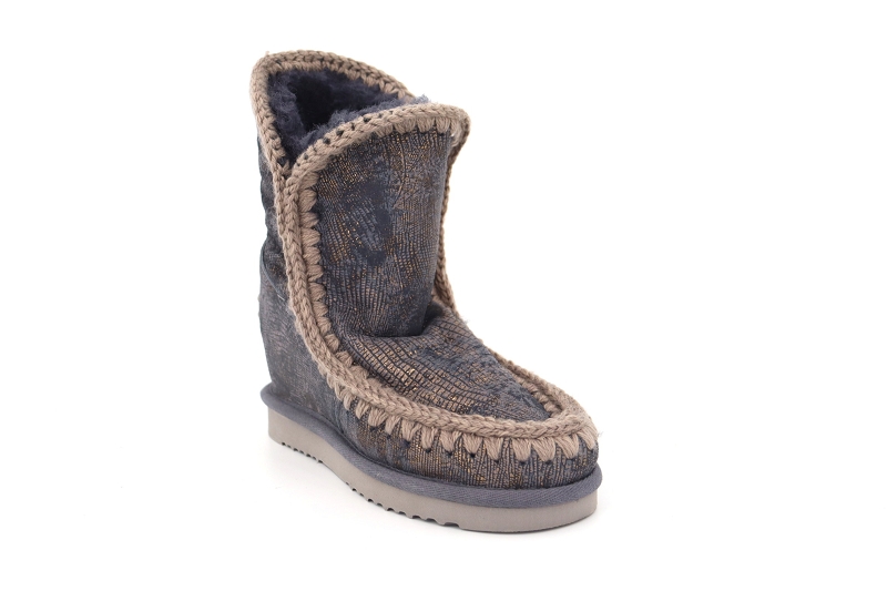 Mou boots et bottines eskimo bleu8629401_2