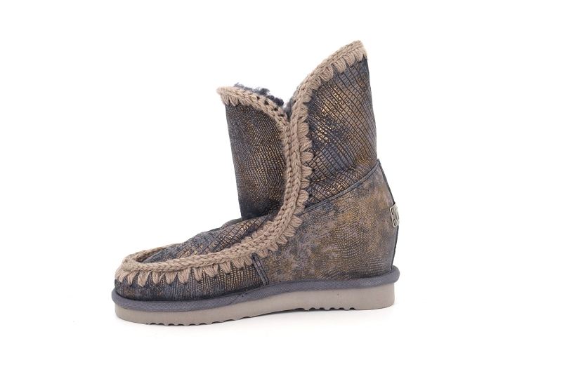 Mou boots et bottines eskimo bleu8629401_3