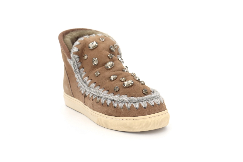 Mou boots et bottines mini eskimo marron8629501_2