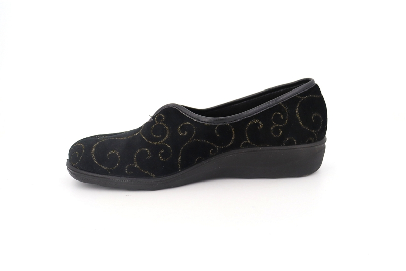 Romika chaussons pantoufles 67116 noir8633201_3