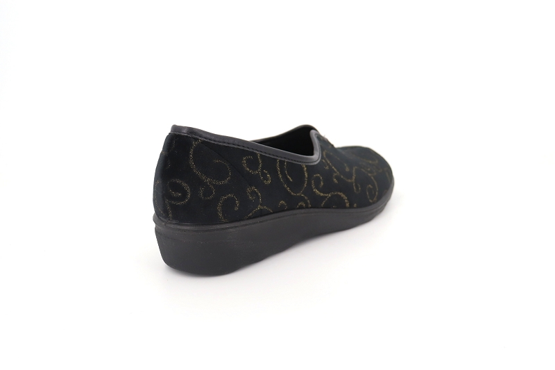 Romika chaussons pantoufles 67116 noir8633201_4