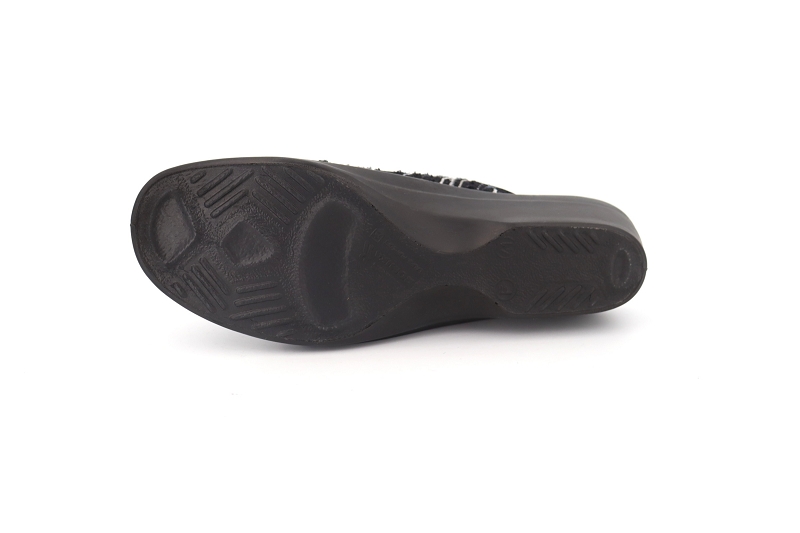 Romika chaussons pantoufles 62200 noir8633301_5