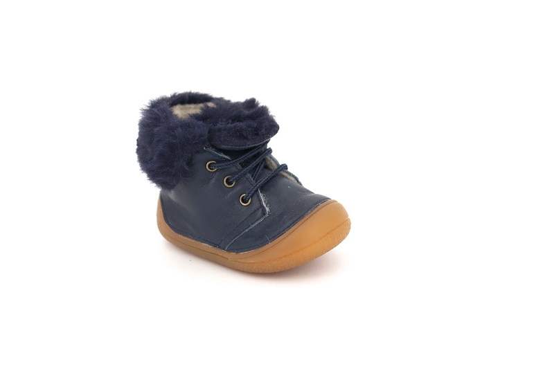 Babybotte chaussures a lacets zouki bleu8635101_2