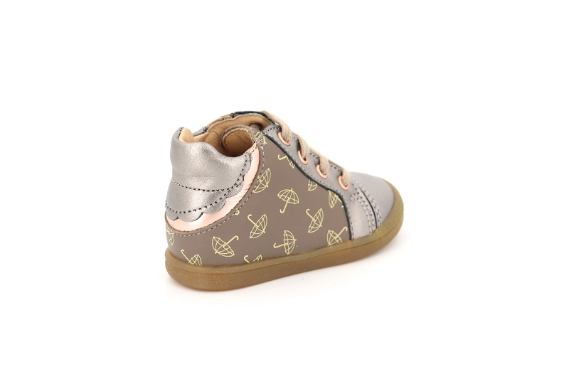 Babybotte chaussures a lacets farapluie gris8635301_4