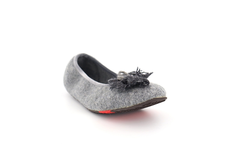 Kitzbuhel chaussons pantoufles caroline gris8636301_2