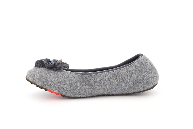 Kitzbuhel chaussons pantoufles caroline gris8636301_3