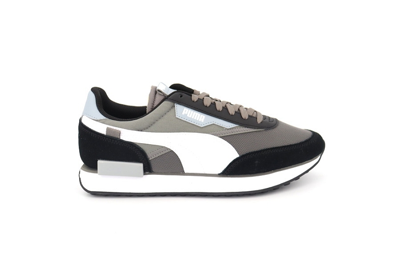 Puma baskets futur rider core gris