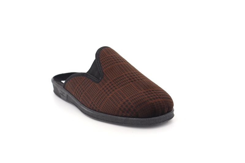 La vague chaussons pantoufles suite marron8639101_2