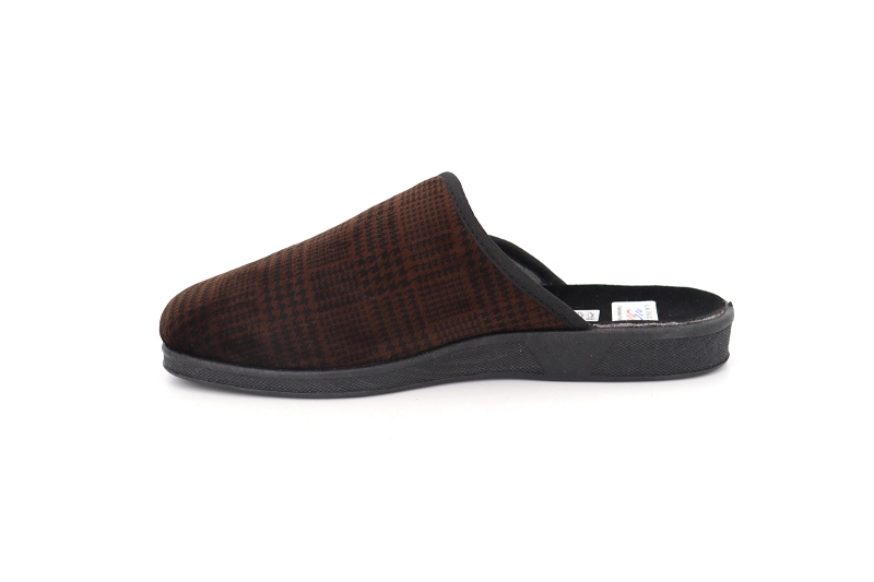 La vague chaussons pantoufles suite marron8639101_3