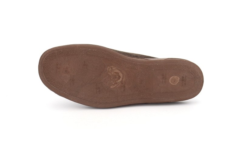 La vague chaussons pantoufles suite marron8639201_5