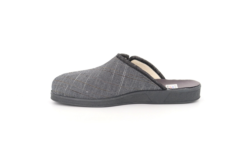 La vague chaussons pantoufles loic gris8639501_3