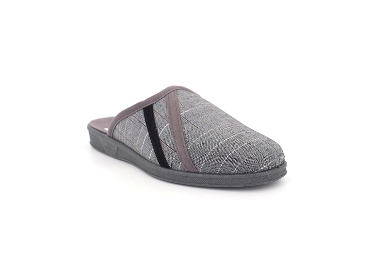 La vague chaussons pantoufles lorel gris8639601_2