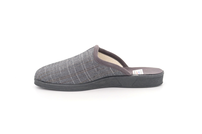 La vague chaussons pantoufles lorel gris8639601_3