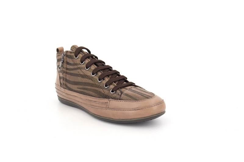 Geox baskets montantes new moena marron8642301_2