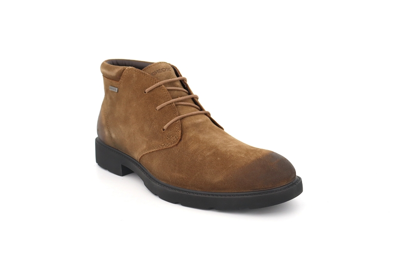 Geox boots et bottines rubbiano marron8646301_2