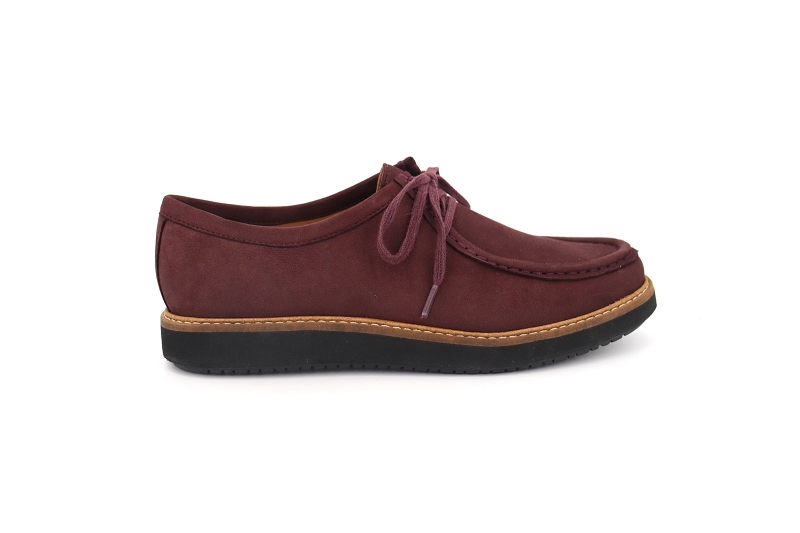 Clarks derbies glick bayview violet