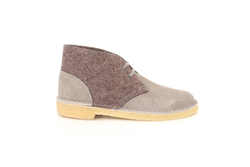 Clarks boots et bottines desert boot gris