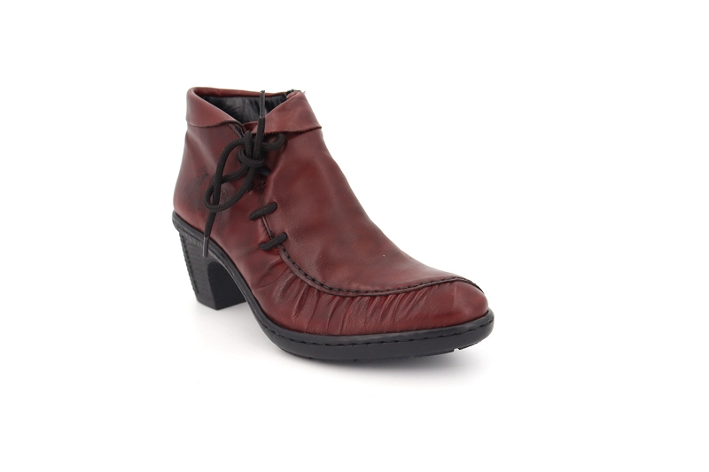 Rieker boots et bottines singapour bordeaux8652301_2