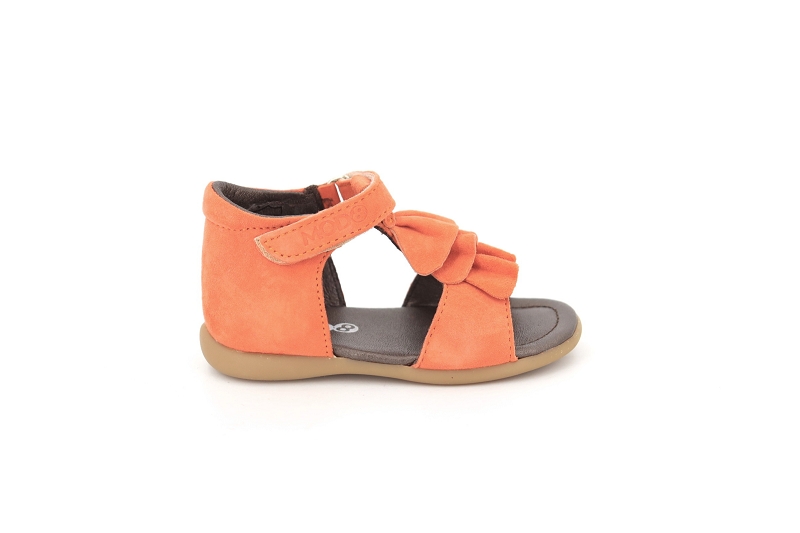 Mod8 sandales nu pieds geplane orange