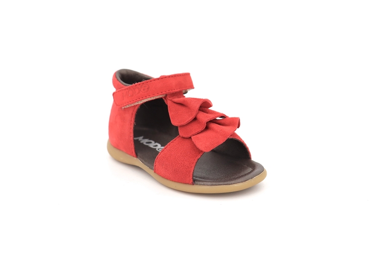 Mod8 sandales nu pieds geplane rouge8660301_2