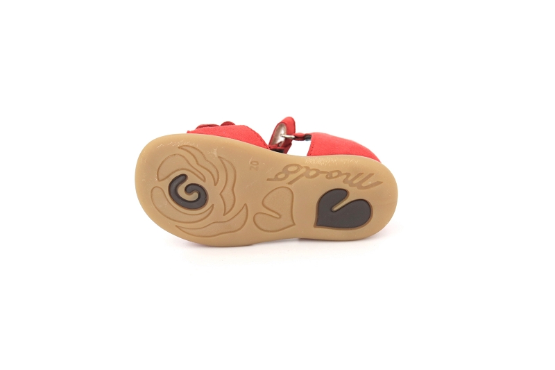 Mod8 sandales nu pieds geplane rouge8660301_5