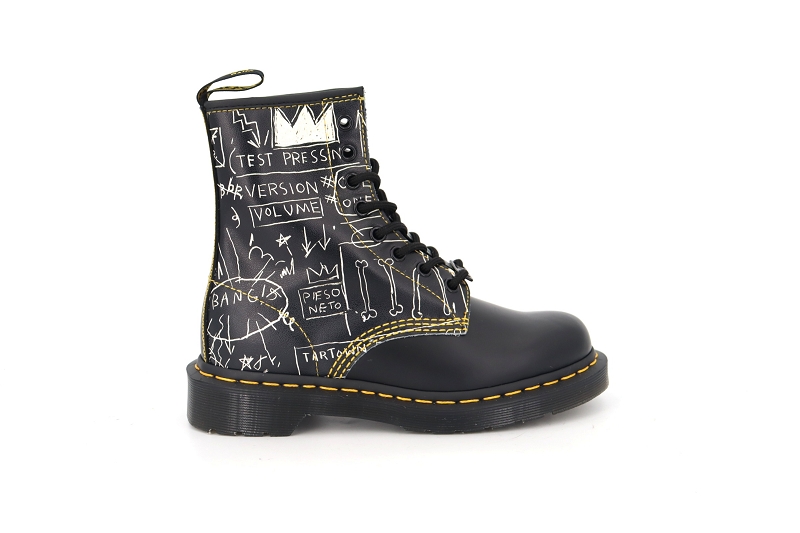 Doc martens boots et bottines basquiat noir