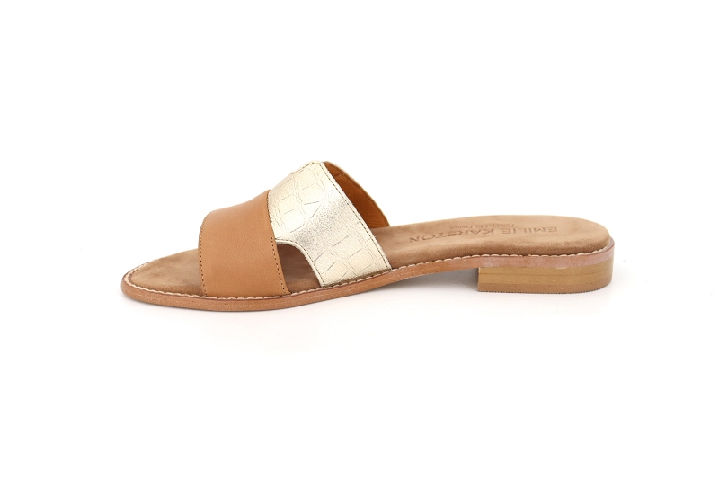 Emilie karston mules et sabots xaplina marron8663501_3