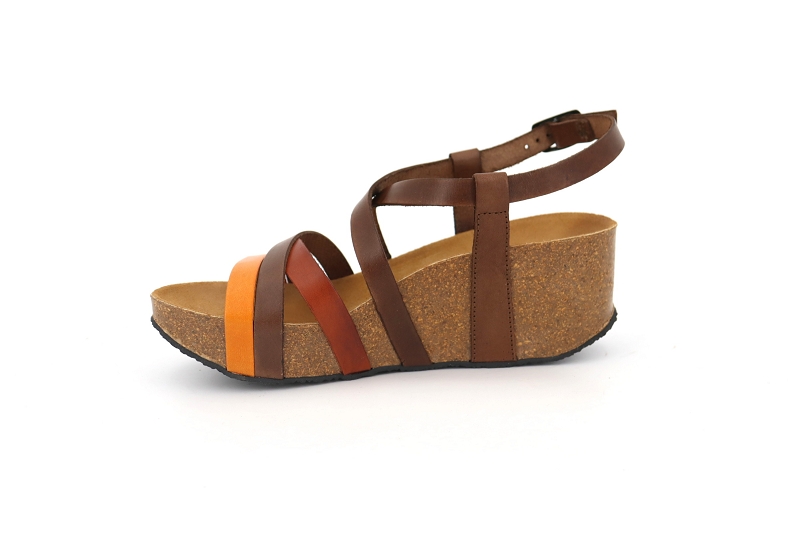 Plakton sandales nu pieds so song marron8663601_3