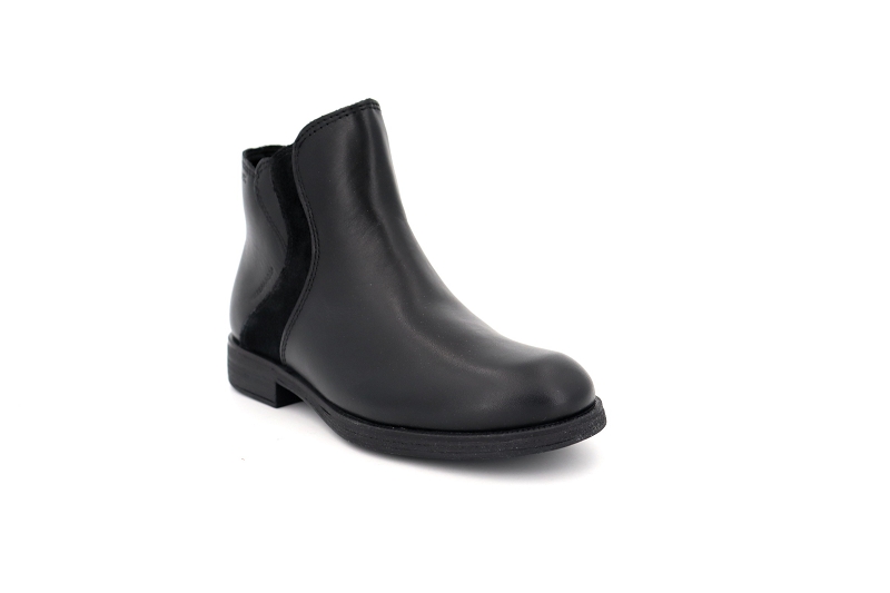 Geox enf boots et bottines j agata girl.a noir9023801_2