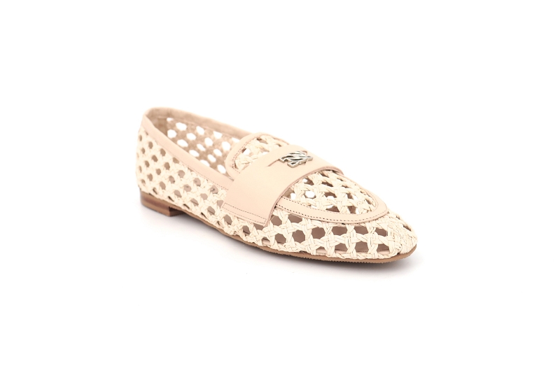 Casadei mocassins moc raffia beige9026601_2