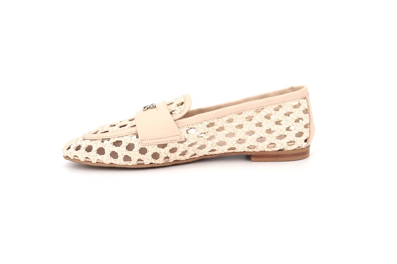 Casadei mocassins moc raffia beige9026601_3