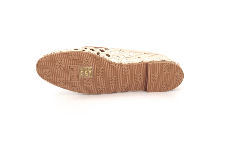 Casadei mocassins moc raffia beige9026601_5