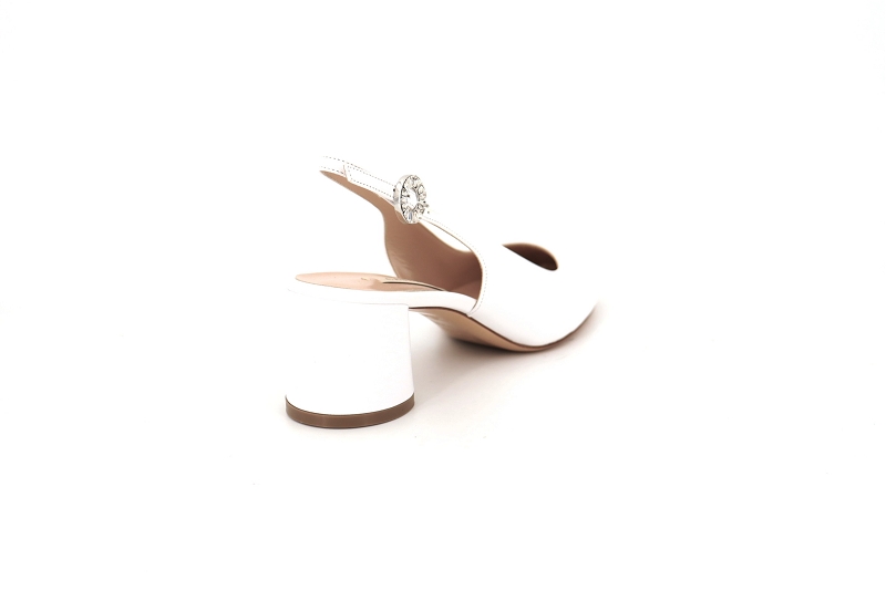 Casadei escarpins ceremonie blanc9026801_4