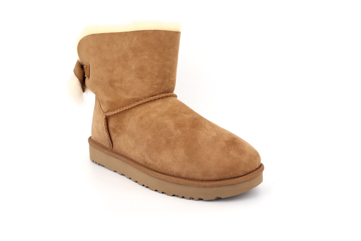 Ugg fluff bow outlet mini