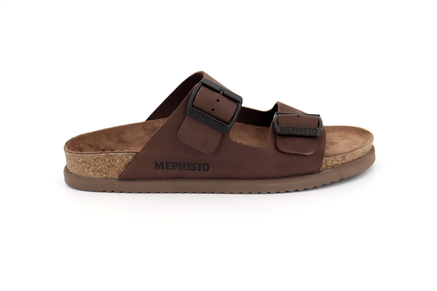 Rue de la Chaussure Mephisto h mules et sabots nerio marron homme