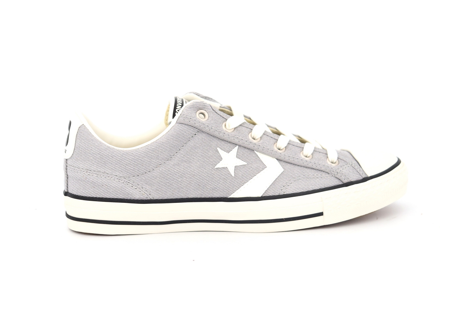 Rue de la Chaussure Converse baskets star player ox gris homme